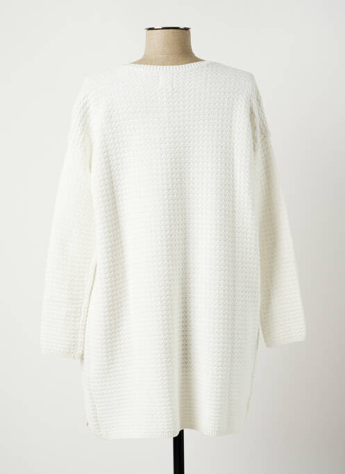 Gilet manches longues blanc DES PETITS HAUTS pour femme