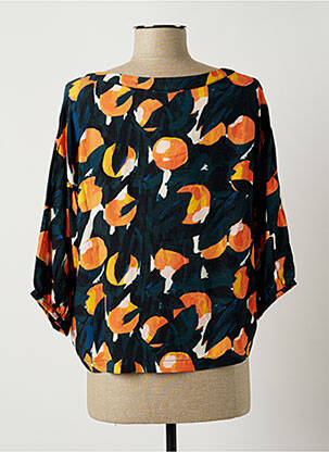 Blouse imprimé fantaisie manches 3/4 vert NICE THINGS femme
