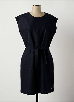 Robe courte coupe évasée manches courtes bleu TOMMY HILFIGER femme