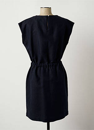 Robe courte coupe évasée manches courtes bleu TOMMY HILFIGER femme