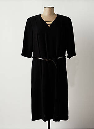 Robe mi-longue noir CHRISTIAN MICHEL pour femme