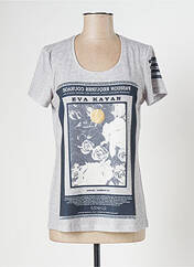T-shirt gris EVA KAYAN pour femme seconde vue