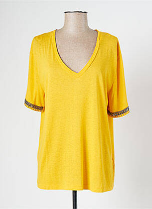 T-shirt jaune IKKS pour femme