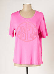 T-shirt rose THOMAS RABE pour femme seconde vue