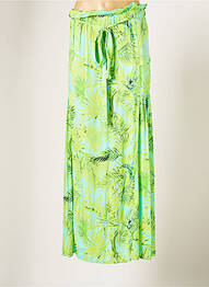 Jupe longue coupe fluide vert SPORTALM femme