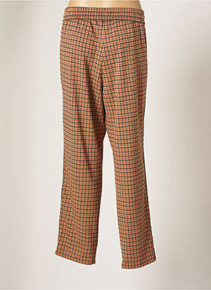 Pantalon droit stretch taille normale marron LE COMTE femme