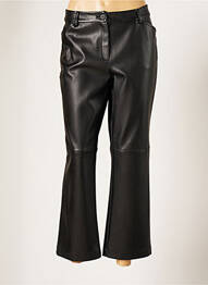 Pantalon flare taille normale taille normale noir BASLER femme