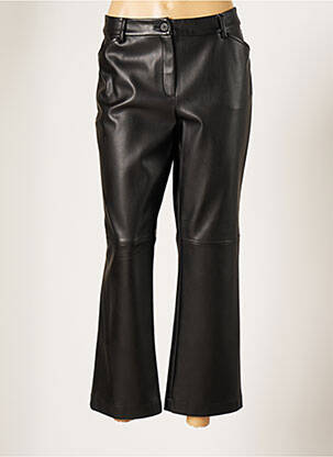 Pantalon flare taille normale taille normale noir BASLER femme
