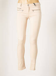 Pantalon slim stretch taille normale beige ZAPA femme