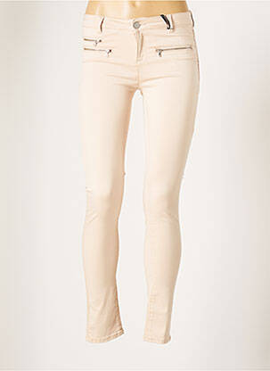 Pantalon slim stretch taille normale beige ZAPA femme