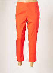 Pantalon 7/8 orange DEVERNOIS pour femme seconde vue