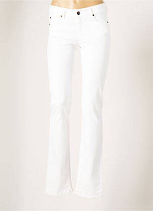 Pantalon droit blanc ZAPA pour femme