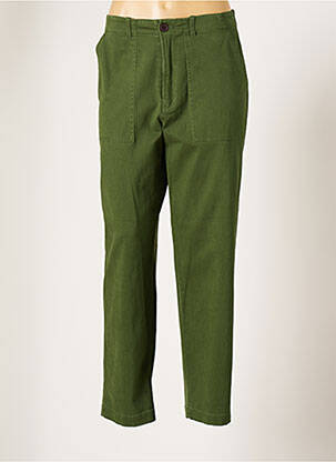 Pantalon droit vert NICE THINGS pour femme