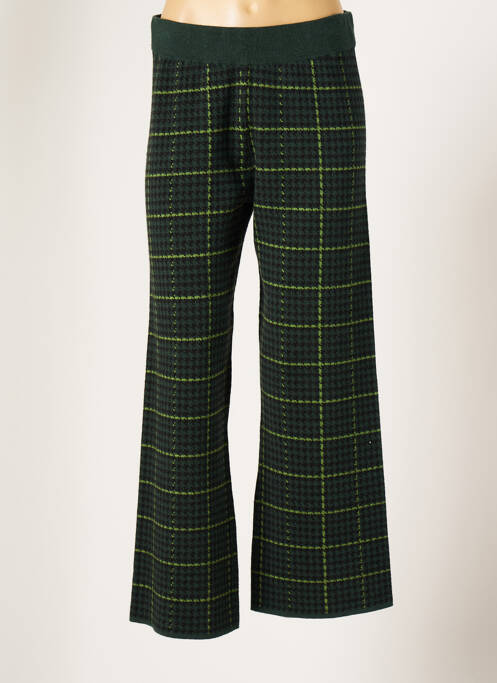 Pantalon droit vert NICE THINGS pour femme