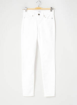 Jeans coupe slim blanc ZAPA pour femme