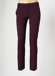 Pantalon slim violet IKKS pour femme seconde vue
