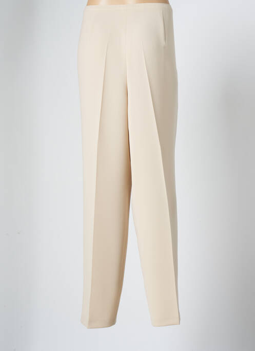 Pantalon droit stretch taille normale beige BASLER femme