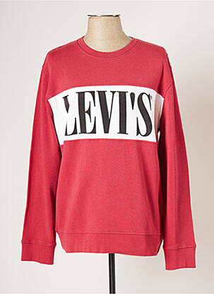 Sweat-shirt rouge LEVIS pour homme