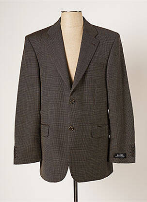 Blazer tissage chiné marron DIGEL homme