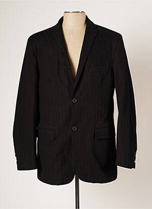 Blazer poches noir BRUNO SAINT HILAIRE homme