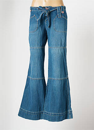 Jeans coupe large bleu ROXY pour femme