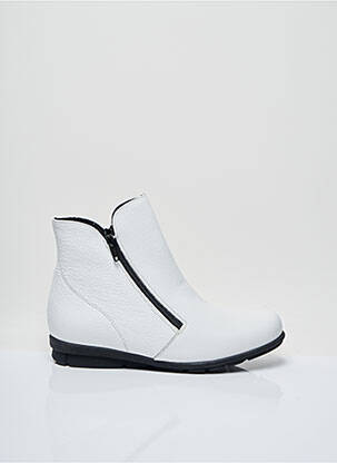 Bottines/Boots blanc CLAUDIA'S pour femme