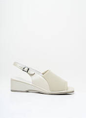 Sandales/Nu pieds beige FLORETT pour femme seconde vue