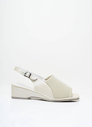 Sandales/Nu pieds beige FLORETT pour femme