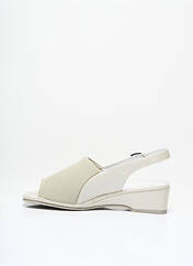 Sandales/Nu pieds beige FLORETT pour femme seconde vue