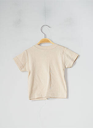 T-shirt stretch manches courtes beige ABSORBA garçon