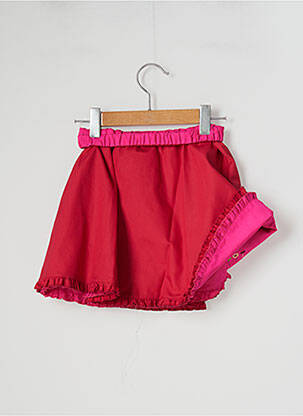 Jupe mi-longue taille normale rouge ABSORBA fille
