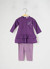 Ensemble pantalon violet KITIWATT pour fille seconde vue