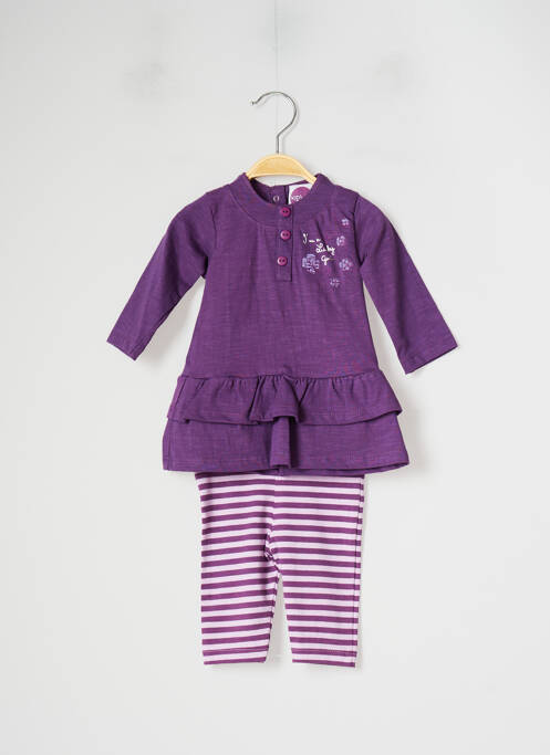 Ensemble pantalon violet KITIWATT pour fille