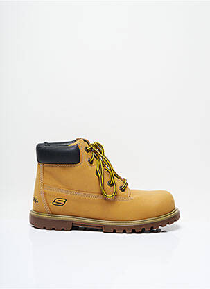 Bottines/Boots jaune SKECHERS pour homme