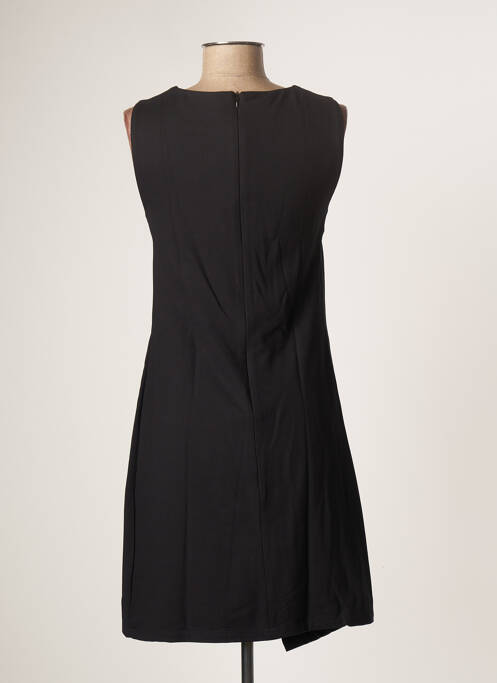 Robe mi-longue noir PAUL BRIAL femme