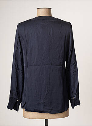 Blouse manches longues manches longues bleu MARIA BELLENTANI femme