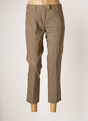 Pantalon 7/8 stretch taille normale beige SCHOOL RAG femme
