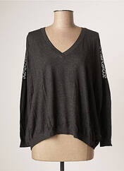 Pull gris I.CODE (By IKKS) pour femme seconde vue