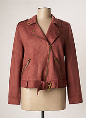 Veste casual marron K-DESIGN pour femme seconde vue