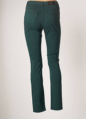 Pantalon slim taille haute taille haute vert EMMA & ROCK femme