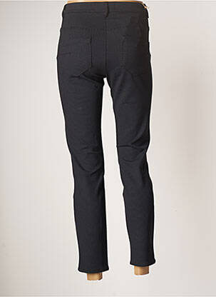 Pantalon 7/8 stretch taille normale bleu COUTURIST femme