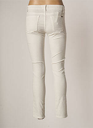 Pantalon slim skinny taille normale blanc ACQUAVERDE femme