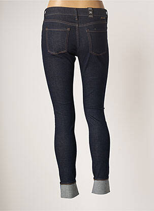 Jeans skinny tissage brut taille normale bleu SCHOOL RAG femme