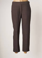 Pantalon 7/8 gris INDI & COLD pour femme seconde vue