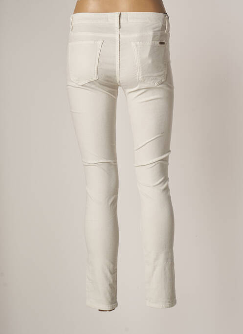 Pantalon slim blanc ACQUAVERDE pour femme