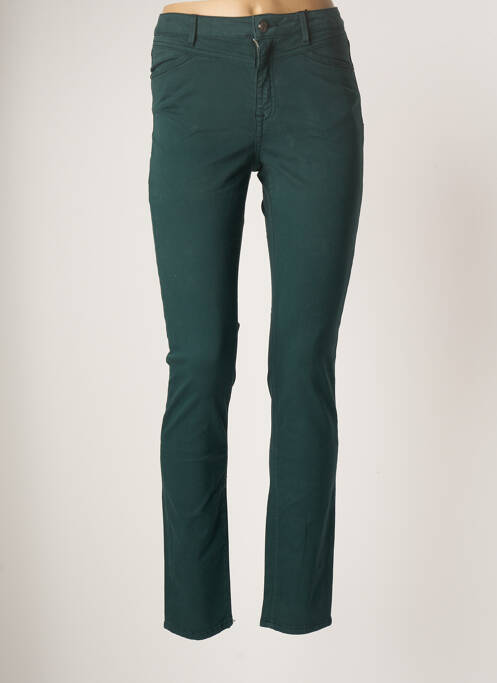 Pantalon slim vert EMMA & ROCK pour femme