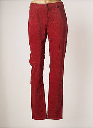 Pantalon slim stretch taille normale orange ONE STEP femme