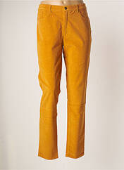 Pantalon slim jaune COUTURIST pour femme seconde vue