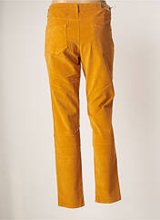 Pantalon slim jaune COUTURIST pour femme seconde vue