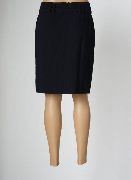 Jupe mi-longue taille normale noir ONE STEP femme